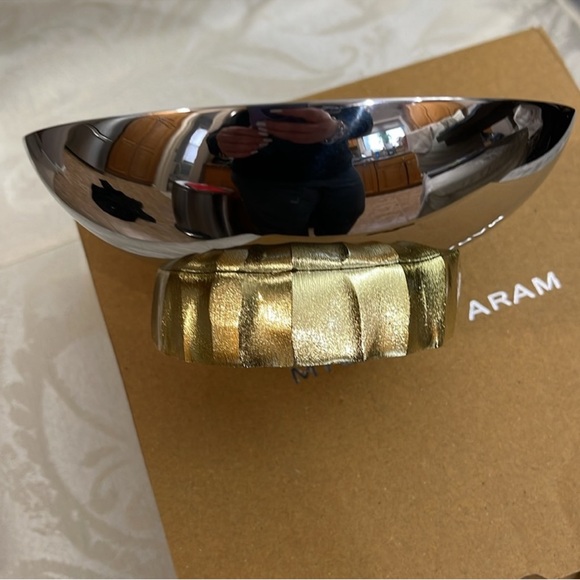 Michael Aram Driftwood Gold Large Bowl. Sealed in box. - Picture 8 of 9